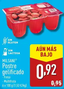 ALDI MILSANIⓇ Postre gelificado oferta