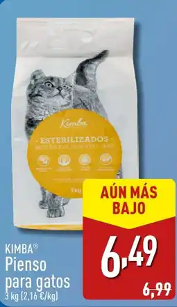 ALDI KIMBA® Pienso para gatos oferta