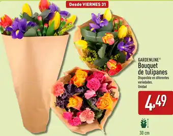 ALDI GARDENLINE® Bouquet de tulipanes oferta