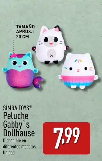 ALDI SIMBA TOYS® Peluche Gabby's Dollhause oferta