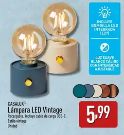 ALDI CASALUXⓇ Lámpara LED Vintage oferta