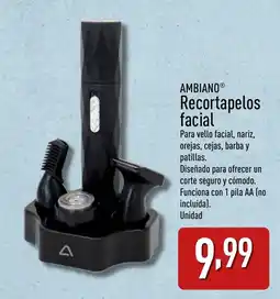 ALDI AMBIANOⓇ Recortapelos facial oferta