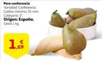 Alcampo Pera conferencia oferta