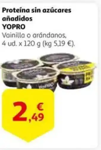 Alcampo YOPRO Proteína sin azúcares añadidos oferta