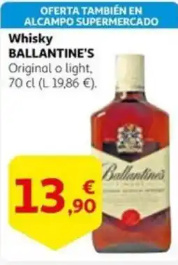 Alcampo BALLANTINE'S Whisky oferta