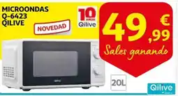 Alcampo QILIVE Microondas q-6423 oferta