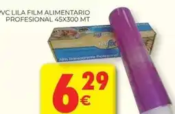 CashDiplo Pvc lila film alimentario profesional oferta