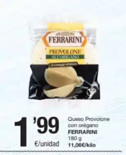 SPAR Fragadis FERRARINI Queso Provolone con orégano oferta