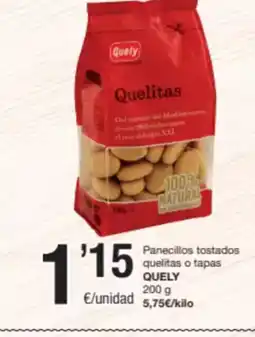 SPAR Fragadis QUELY Panecillos tostados quelitas o tapas oferta