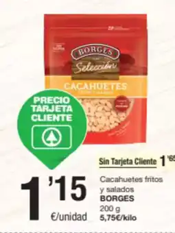 SPAR Fragadis BORGES Cacahuetes fritos y salados oferta