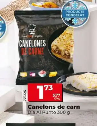 Dia Canelons de carn oferta