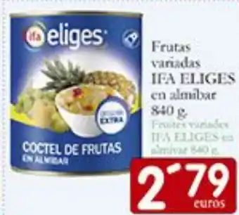 Supermercados Bip Bip IFA ELIGES Frutas variadas en almibar oferta