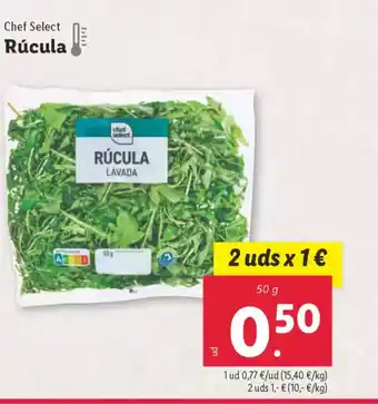 Lidl CHEF SELECT Rúcula oferta