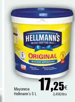 FROIZ HELLMANN'S Mayonesa oferta