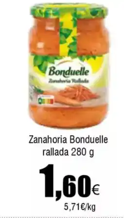 FROIZ Zanahoria Bonduelle rallada oferta