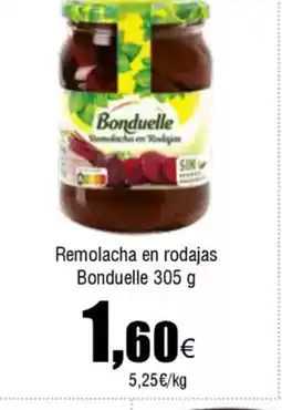 FROIZ BONDUELLE Remolacha en rodajas oferta