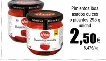 FROIZ Pimientos Ibsa asados dulces o picantes oferta