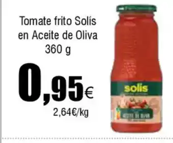 FROIZ Tomate frito Solís en Aceite de Oliva oferta