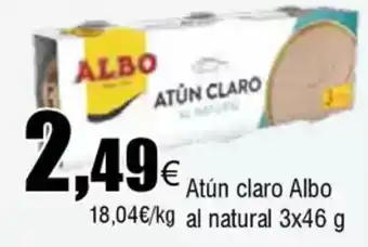 FROIZ ALBO Atún claro al natural oferta