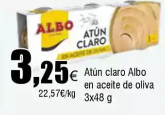 FROIZ Atún claro Albo en aceite de oliva oferta