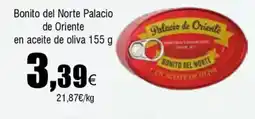 FROIZ Bonito del Norte Palacio de Oriente en aceitye de oliva oferta