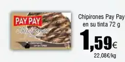 FROIZ Chipirones Pay Pay en su tinta oferta