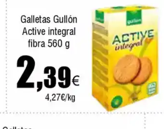 FROIZ Galletas Gullón Active integral oferta