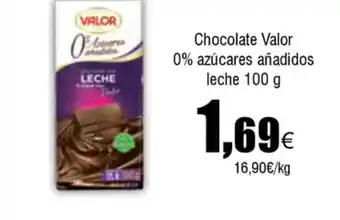 FROIZ Chocolate Valor 0% azúcares añadidos oferta