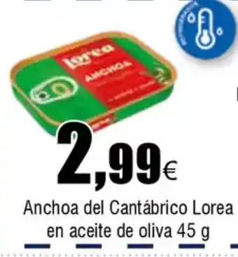 FROIZ Anchoa del Cantábrico Lorea en aceite de oliva oferta