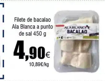 FROIZ Filete de bacalao Ala Blanca a punto oferta