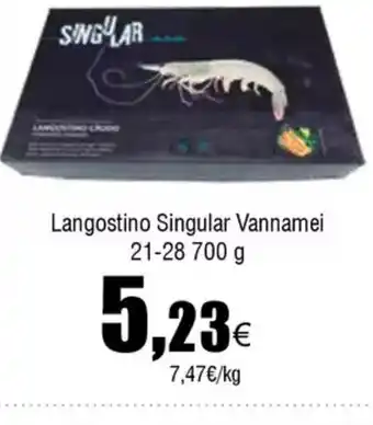 FROIZ Langostino Singular Vannamei oferta