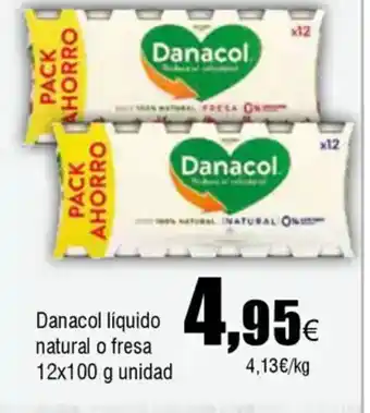 FROIZ DANACOL liquido natural o fresa oferta