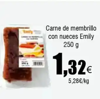 FROIZ EMILY Carne de membrillo con nueces oferta