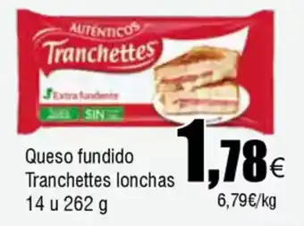 FROIZ Queso fundido Tranchettes lonchas oferta