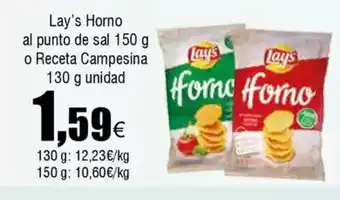 FROIZ LAY'S Horno al punto de sal o Receta Campesina oferta