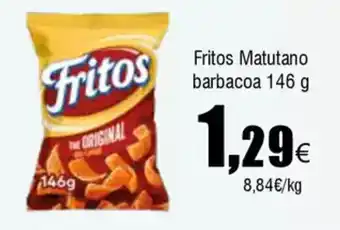 FROIZ FRITOS Matutano barbacoa oferta