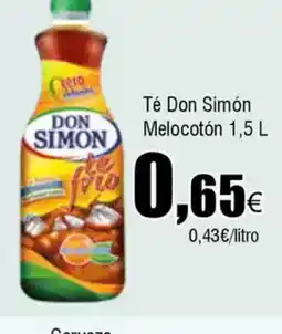 FROIZ Té Don Simón Melocotón oferta