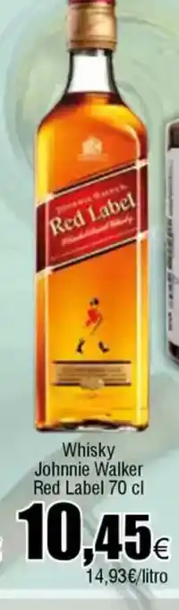 FROIZ RED LABEL Whisky Johnnie Walker oferta