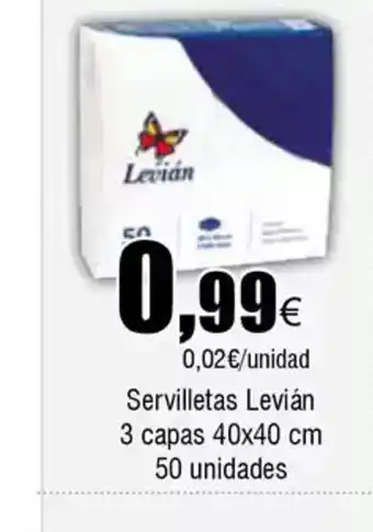 FROIZ Servilletas Levián 3 capas oferta