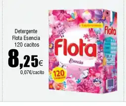 FROIZ Detergente Flota Esencia 120 cacitos oferta