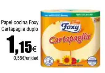 FROIZ Papel cocina Foxy Cartapaglia duplo oferta