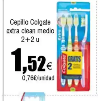 FROIZ Cepillo Colgate extra clean medio oferta