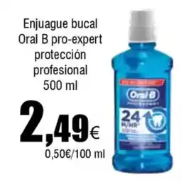 FROIZ Enjuague bucal Oral B pro-expert protección profesional oferta