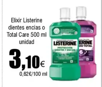 FROIZ Elixir Listerine dientes encías o Total Care oferta