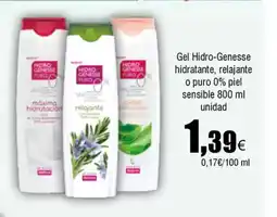 FROIZ Gel Hidro-Genesse hidratante, relajante o puro 0% piel sensible oferta