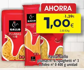 FROIZ GALLO Pasta oferta