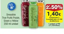 FROIZ Smoothie True Fruits Purple Green o Yellow oferta