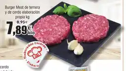 FROIZ Burger Meat de ternera y de cerdo elaboración oferta