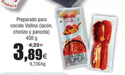 FROIZ Preparado para cocido Vallina (lacón, chorizo y panceta) oferta