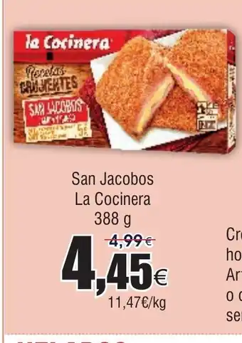 FROIZ LA COCINERA San Jacobos oferta